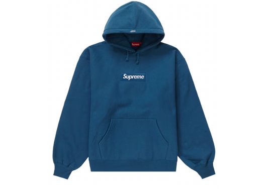 Supreme Box Logo Hooded Sweatshirt (FW23) Blue